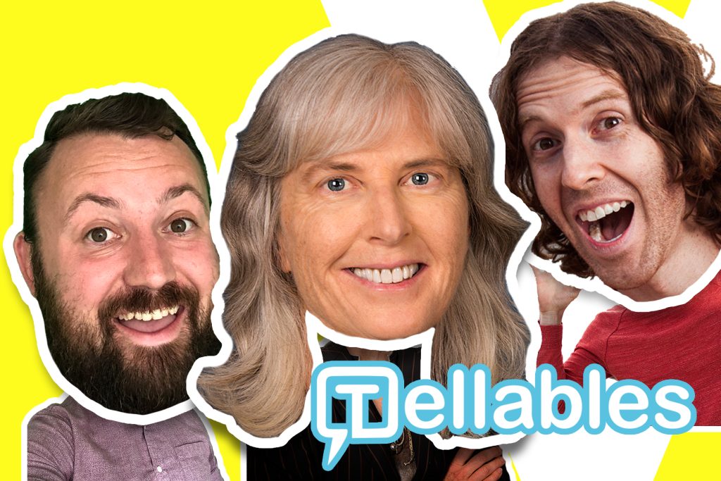 tellables website hero on vex world