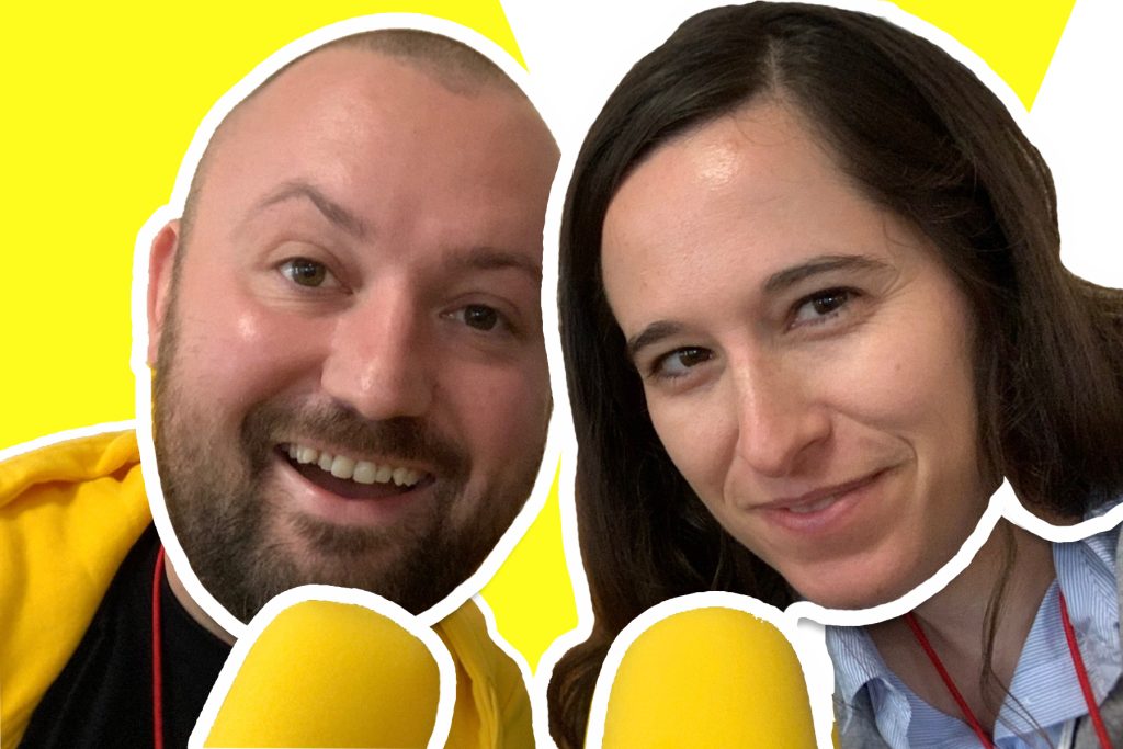 adva levin and Kane Simms on VUX World