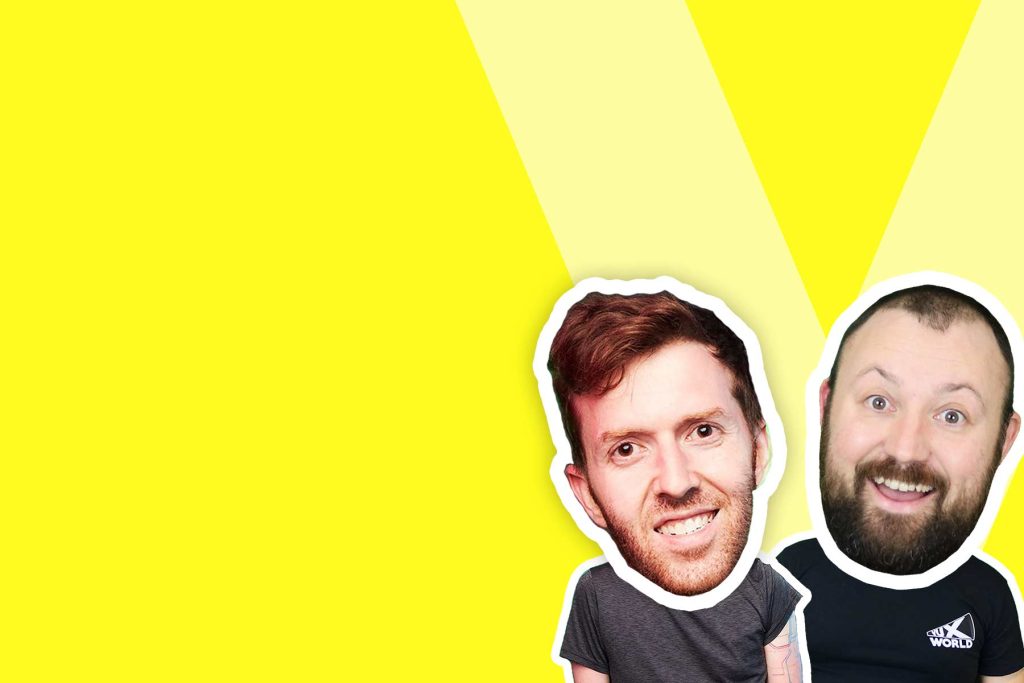 Kane Simms and Dustin Coates vux world