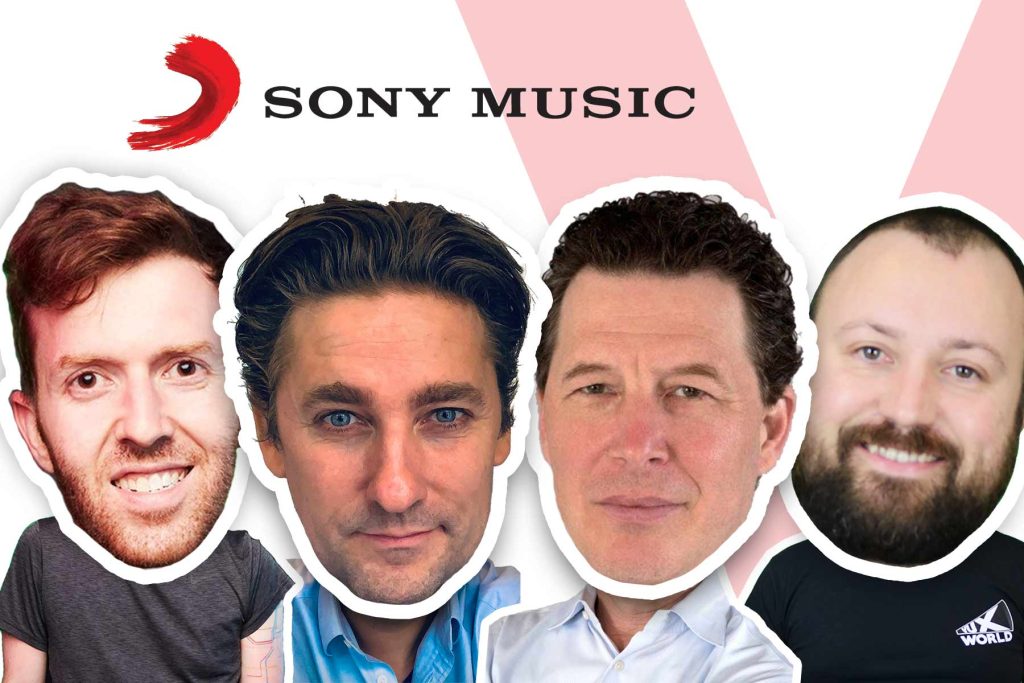 sony music vux world website hero