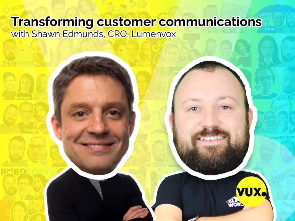 shawn edmunds CRO Lumenvox on VUX World with Kane Simms