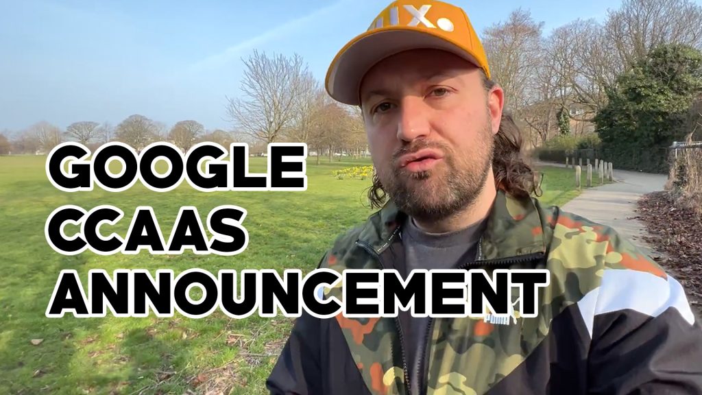 GOOGLE announce CCAAS solution with Ujet